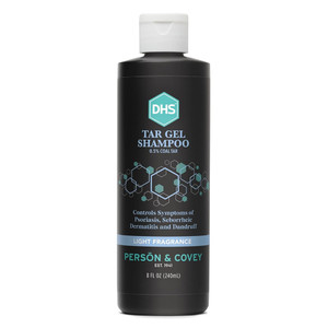 DHS Tar Gel Shampoo Controls Psoriasis Scented Scalp Care Formula 8Oz (240ml)