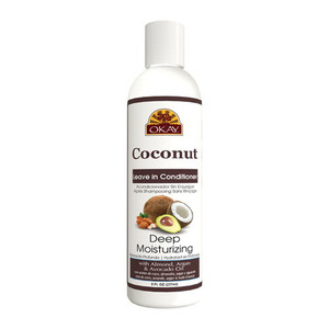 Okay Coconut Oil Deep Moisturizing Leave In Hair Conditioner, 8 Oz