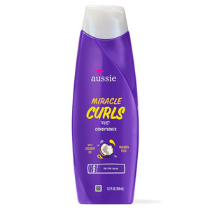 Aussie Miracle Curls Conditioner for Moisturizing and Revitalizing Curly Hair 12.1Oz (360ml)