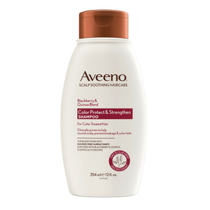Aveeno Shampoo Blackberry Quinoa Protein Blend, 12 Oz