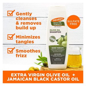 Palmers Olive Oil Formula Shampoo Shine Therapy Sulfate Free Volume and Balance Scalp 13.5Oz (400ml)