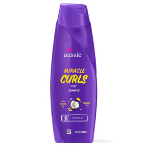 Aussie Miracle Curls Shampoo for Moisturizing Controlling Frizz and Enhancing Natural Curls 12.1Oz (360ml)