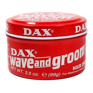 Dax Wave and Groom Hair Dress for Maximum Hold Light Shine Suitable for All Hair Types 3.5Oz (99g)