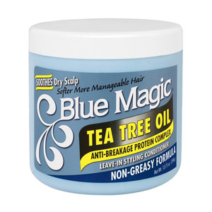 Blue Magic Tea Tree Oil Leave In Hair Styling Conditioner, 13.75 Oz Blue Magic Tea Tree Oil Leave In Hair Styling Conditioner, 13.75 Oz