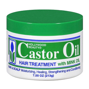 Hollywood Beauty Castor Oil Hair Treatment With Mink Oil, 7.5 Oz Hollywood Beauty Castor Oil Hair Treatment With Mink Oil, 7.5 Oz