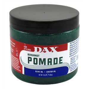 Dax Pomade with Bergamot Olive and Castor Oil Enhanced Hair Strength for Softer and Shinier Hair 14Oz (397g)