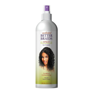 Better Braids Medicated Braid Hair Spray, 12 Oz Better Braids Medicated Braid Hair Spray, 12 Oz