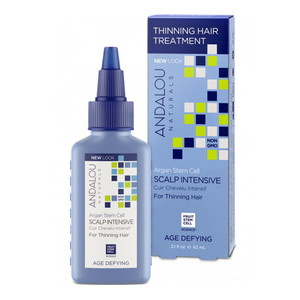Andalou Naturals Age Defying Hair Scalp Intensive Treatment for Thinning Hair with Argan Stem Cell 2.1Oz (62ml)