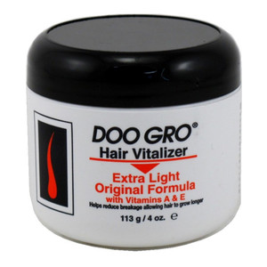 Doo Gro Medicated Hair Vitalizer Extra Light Original Formula with Vitamin A and E for Healthy Hair 4Oz (113g)