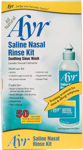 Ayr Saline Sinus Rinse Mix Packets And Applicator With Bottle - 50 Ea Ayr Saline Sinus Rinse Mix Packets And Applicator With Bottle - 50 Ea