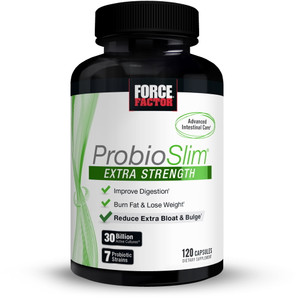 Force Factor ProbioSlim Extra Strength, Probiotic Capsules, 120 Ea Force Factor ProbioSlim Extra Strength, Probiotic Capsules, 120 Ea