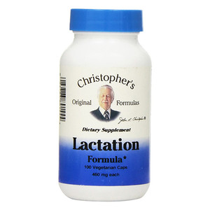 Dr. Christophers Original Lactation Formula, Vegetarian Capsules - 100 ea Dr. Christophers Original Lactation Formula, Vegetarian Capsules - 100 ea