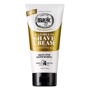 Magic Shave Softsheen Carson Razorless Smooth Cream Shave With Shea Butter - 6 Oz