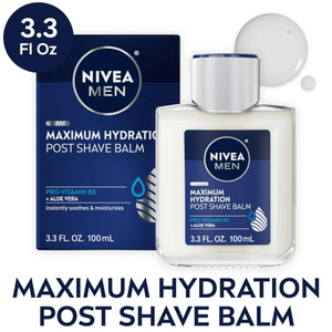 Nivea Men Maximum Hydration Moisturizing Post Shave Balm, 3.3 Oz