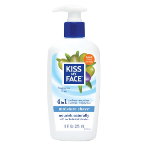 Kiss My Face Moisture Shave, Fragrance Free - 11 Oz