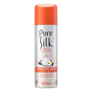 Pure Silk Sensitive Skin Spa Therapy Shave Cream for Women, 7.25 Oz Pure Silk Sensitive Skin Spa Therapy Shave Cream for Women, 7.25 Oz