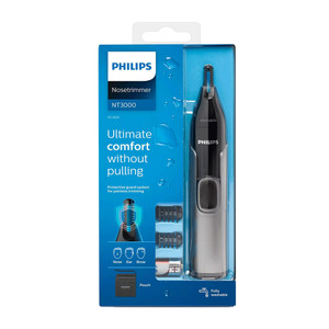 Philips Norelco Nose Trimmer 3000 With 6 Pieces For Nose, Ears And Eyebrows, NT3000, 1 Ea Philips Norelco Nose Trimmer 3000 With 6 Pieces For Nose, Ears And Eyebrows, NT3000, 1 Ea