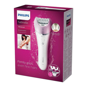 Philips Norelco Satinelle Advanced Wet And Dry 6 Accessories Epilator Kit, BRE630, 1 Ea Philips Norelco Satinelle Advanced Wet And Dry 6 Accessories Epilator Kit, BRE630, 1 Ea