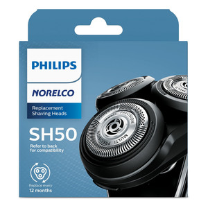 Philips Norelco SH50 Replacement Shaving Heads for Series 5000 Shaver 1Ea