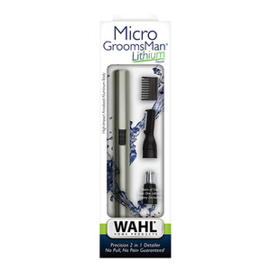 Wahl 56401001 Lithium Micro Groomsman Personal Hair Trimmer, 1 Ea Wahl 56401001 Lithium Micro Groomsman Personal Hair Trimmer, 1 Ea