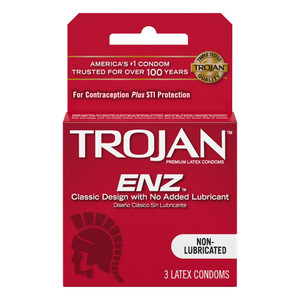 Trojans Non-Lubricated Condoms - 3 Ea/Pack Trojans Non-Lubricated Condoms - 3 Ea/Pack