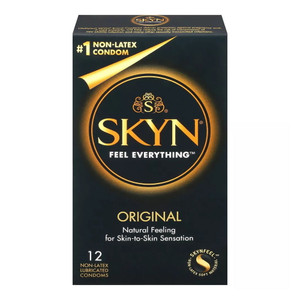 Lifestyles Skyn Feels Everithing Non Latex Lubricated Condoms, Original, 12 Ea Lifestyles Skyn Feels Everithing Non Latex Lubricated Condoms, Original, 12 Ea