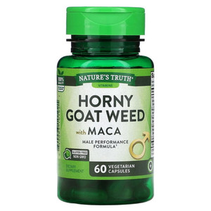 Natures Truth Vitamins Horny Goat Weed With Maca Quick Release Capsules, 60 Ea Natures Truth Vitamins Horny Goat Weed With Maca Quick Release Capsules, 60 Ea