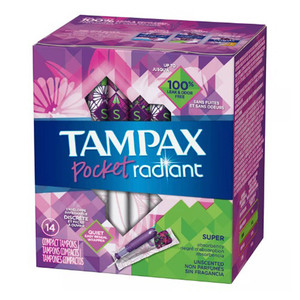 Tampax Pearl Regular Absorbency Tampons, Unscented - 36 Ea 