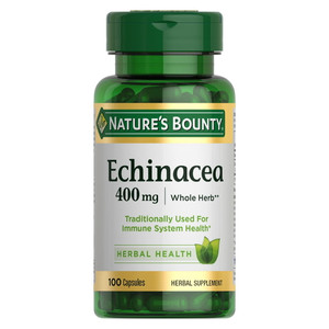 Natures Bounty Echinacea 400 mg Capsules for Immune Health Support 100Ea Natures Bounty Echinacea 400 mg Capsules for Immune Health Support 100Ea