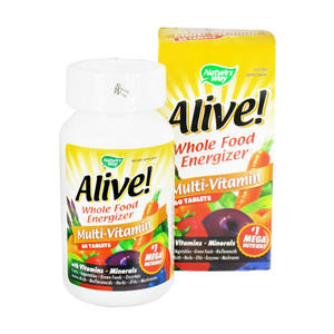 Natures Way Alive Whole Food Energizer Multivitamin Tablets With Iron - 60 Ea Natures Way Alive Whole Food Energizer Multivitamin Tablets With Iron - 60 Ea