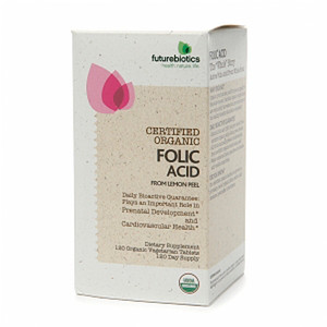 Futurebiotics Certified Organic Folic Acid Tablets - 120 Ea