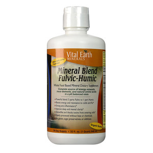 Vital Earth Minerals Fulvic Complex Whole Food Based Mineral Dietary Supplement, 32 oz Vital Earth Minerals Fulvic Complex Whole Food Based Mineral Dietary Supplement, 32 oz
