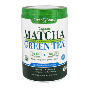 Green Foods Organic Matcha Green Tea Drink, Vegan - 11 oz