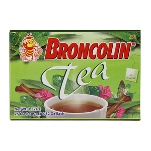 Broncolin Nutritional Herbal Tea, 0.05 Oz, 25Ea