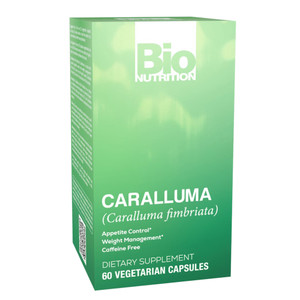 Bio Nutrition Caralluma Dietary Supplement Vegetarian Capsules 60Ea