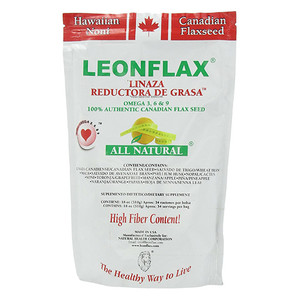 Leonflax Canadian Flaxseed Fat Reducer Powder, Suppports Weight Loss, 18 oz
