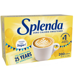 Splenda Ideal For Whole Family No Calorie Sweetener Individual Packets For Cooking And Baking, 200 Ea Splenda Ideal For Whole Family No Calorie Sweetener Individual Packets For Cooking And Baking, 200 Ea