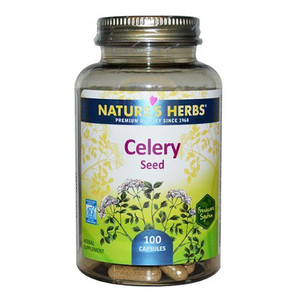 Natures Herbs Celery Seed Herbal Capsules - 100 Ea