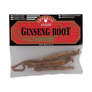 Imperial Elixir Chinese Red Shiu Chu Ginseng Root 80 Card - 1 Oz