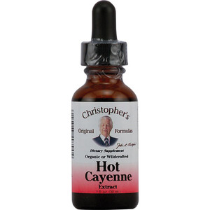 Dr. Christopher Pepper Extract, Hot Cayenne, 1 Oz
