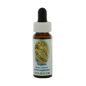 Healing Herbs Aspen Dropper By Flower Essence - 0.25 Oz