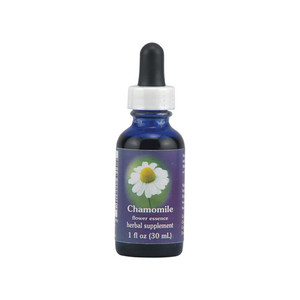 Chamomile Herbal Supplement Dropper By Flower Essence - 1 Oz