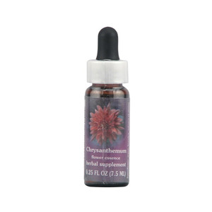 Flower Essence Chrysanthemum Lily Herbal Supplement Dropper - 0.25 Oz