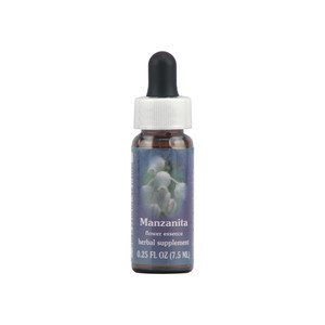 Flower Essence Manzanita Herbal Supplement Dropper - 0.25 Oz