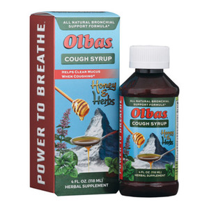 Olbas Cough Syrup Honey and Herbs Supports Healthy Lung and Bronchitis Relief 4Oz (118ml)