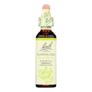 Bach Original Flower Essences Remedies Embrace The Now for Naturally Occurring Nervous Tension Honeysuckle 0.7Oz (20ml)