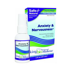 Homeopathic Anxiety And Nervousness Spray By Natural Medicine - 2 Oz