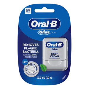 Oral-B Glide Pro-Health Deep Clean Floss, Cool Mint Flavour - 1 Ea