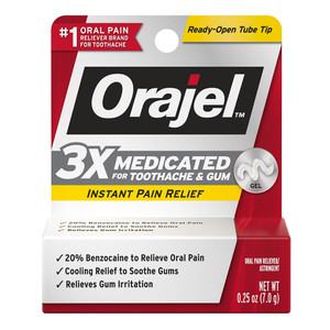 Orajel Maximum Strength Oral Pain Reliever - 0.25 Oz Orajel Maximum Strength Oral Pain Reliever - 0.25 Oz