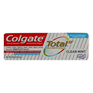 Colgate Total SF Clean Mint Toothpaste Anticavity Protection Formula 0.88Oz (24.9g)